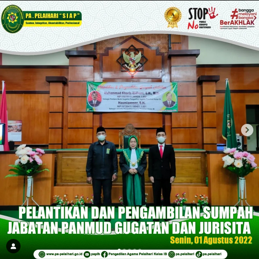 Screenshot 2022 08 02 at 08 40 21 Pengadilan Agama Pelaihari pa.pelaihari Instagram photos and videos